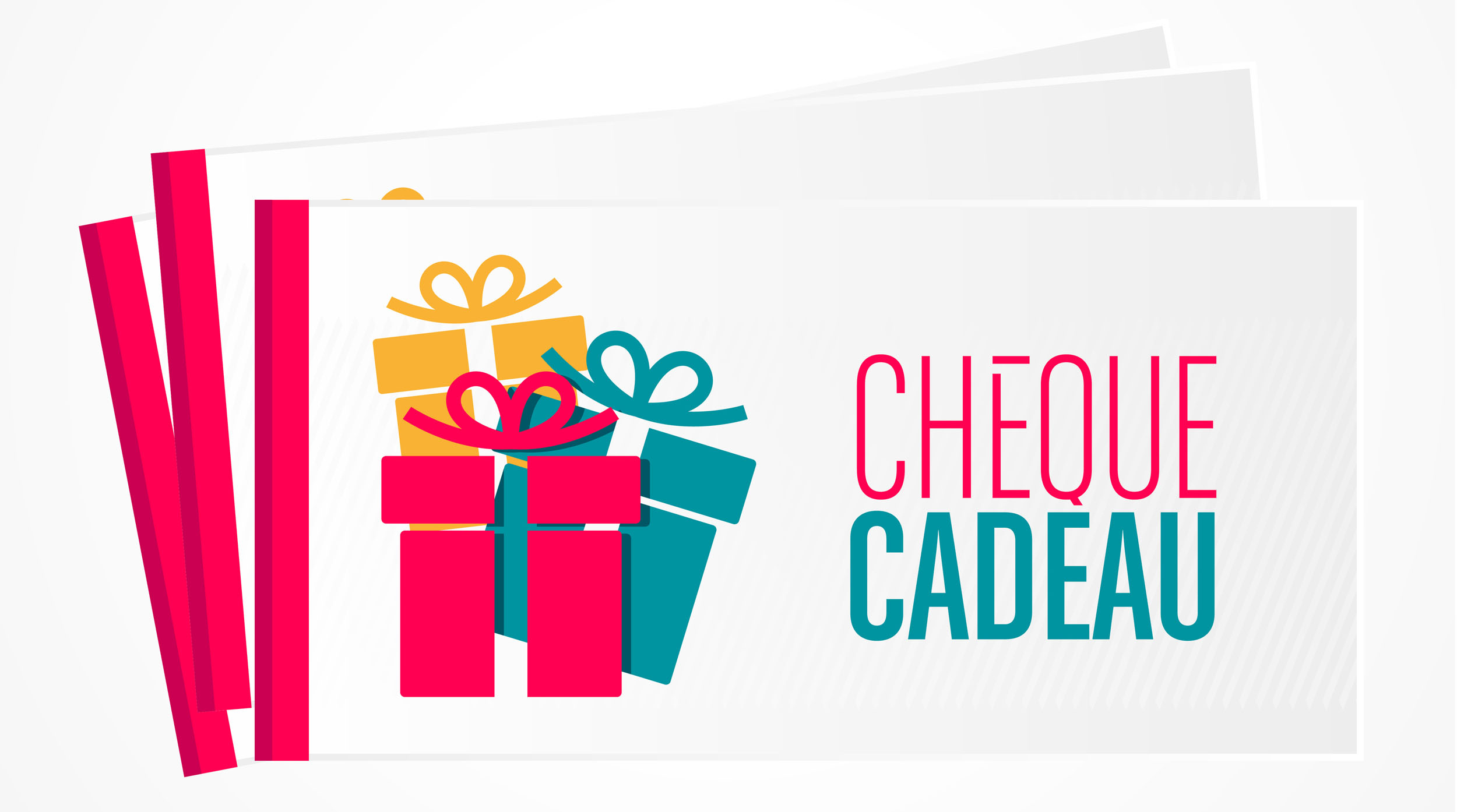 cheque et carte cadeau